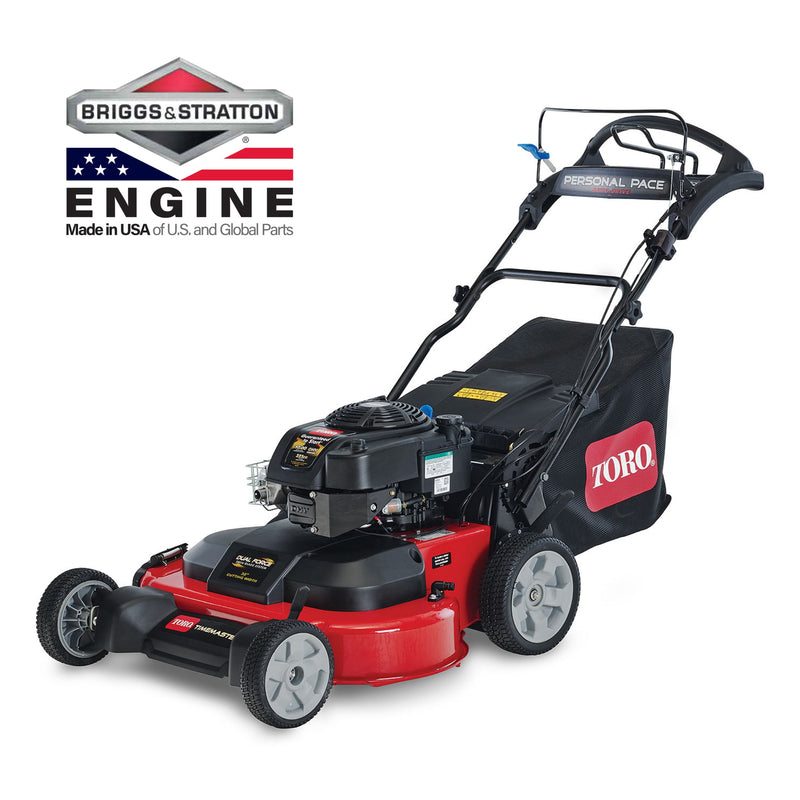 Toro TimeMaster with Personal Pace 30-in Gas Self-propelled lawn mower with 223-cc Briggs and Stratton Engine