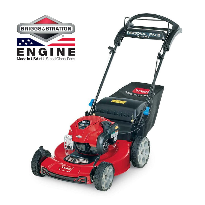 Toro Recycler 22-in Gas Self-propelled lawn mower with 150-cc Briggs and Stratton Engine