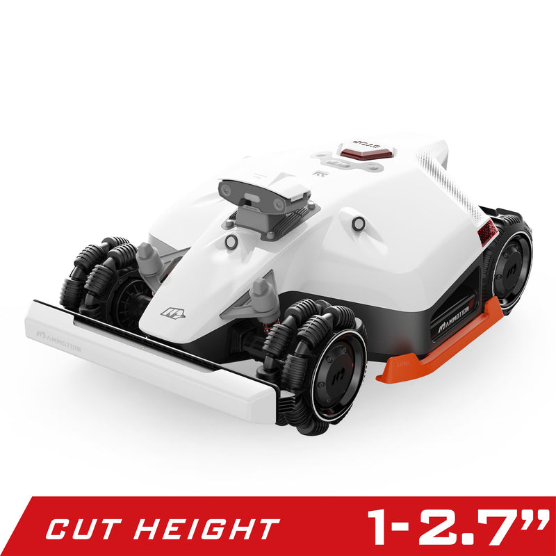 MAMMOTION LUBA 2 AWD RTK + AI Vision All-Terrain Robotic Lawn Mower (1/2 to 1 acre)