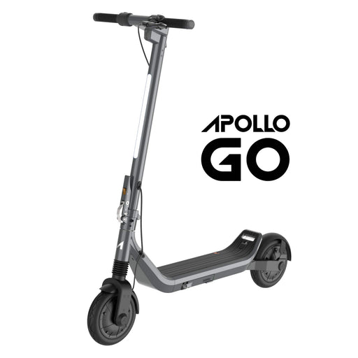Apollo - Go Premium Dual-Motor Electric Scooter w/40 mi Max Operating Range  28 mph Max Speed - Space Gray