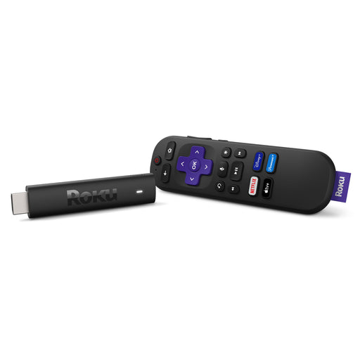 Roku - Streaming Stick 4K - HDR  Dolby Vision Streaming Device for TV with Voice Remote  Long-Range Wi-Fi - Black