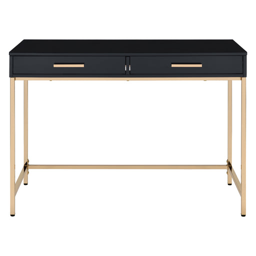 OSP Home Furnishings - Alios Desk - Black/Rose Gold