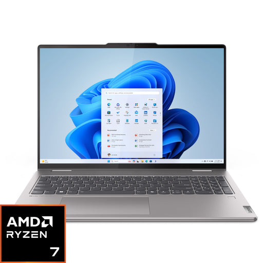 Lenovo - Yoga 7 2-in-1 16" 2K Touchscreen Laptop - AMD Ryzen 7 8840HS 2023 - 16GB Memory - 512GB SSD - Artic Grey