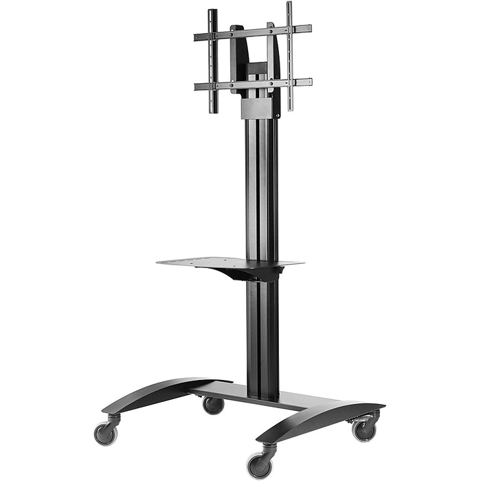 Peerless-AV - SmartMount Flat Panel Cart For 32" to 75" displays - Black