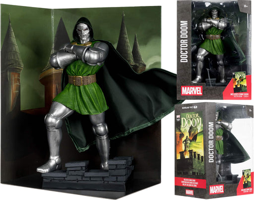 McFarlane Toys - Marvel Doctor Doom 16th Scale Collectible (Doctor Doom 1) 11" Figure