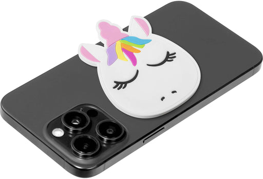 LAUT - Magmoji MagSafe Phone Badge - UNICORN - White /Pink