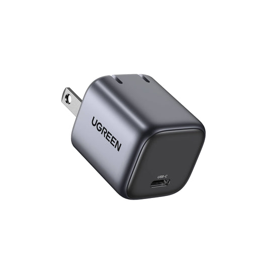 UGREEN - Nexode 30W USB-C Charger Compact Foldable GaN Charger for iPhone Series Samsung Smartphones iPads - Black