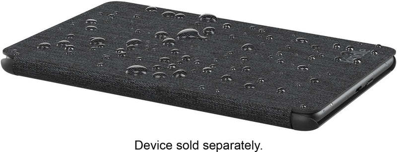 Amazon - Kindle Paperwhite/Colorsoft Case Water-Safe fabric Foldable Lightweight Cover - Black
