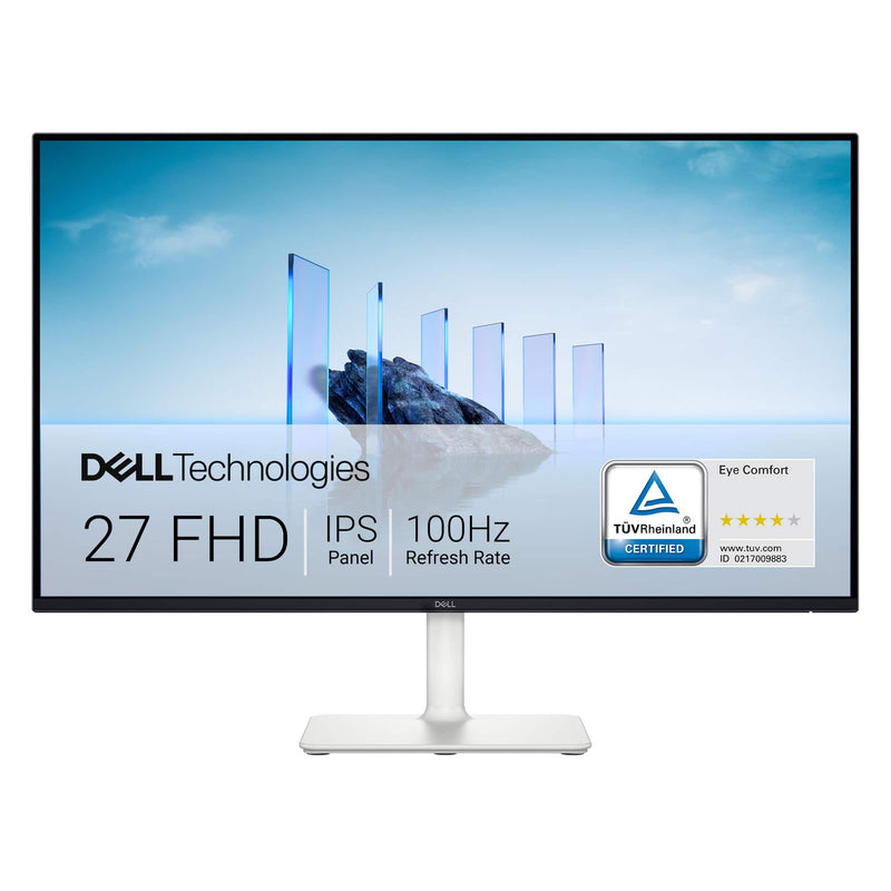 Dell - S2725H 27" IPS LED FHD 100Hz Monitor (HDMI) - Ash White