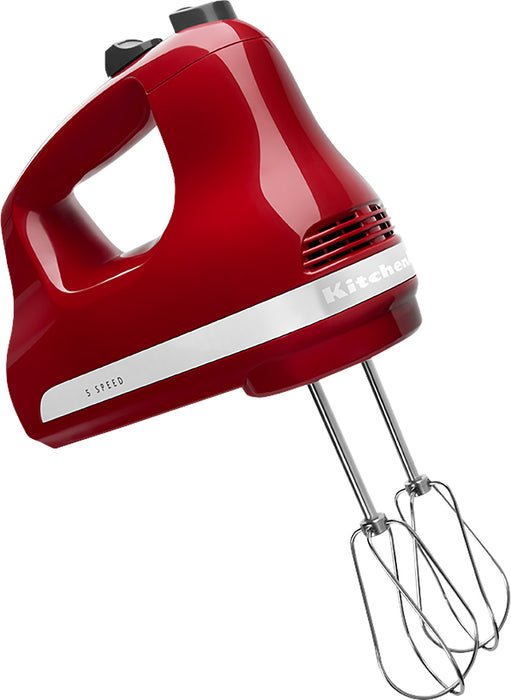 KitchenAid - KHM512ER 5-Speed Hand Mixer - Empire Red