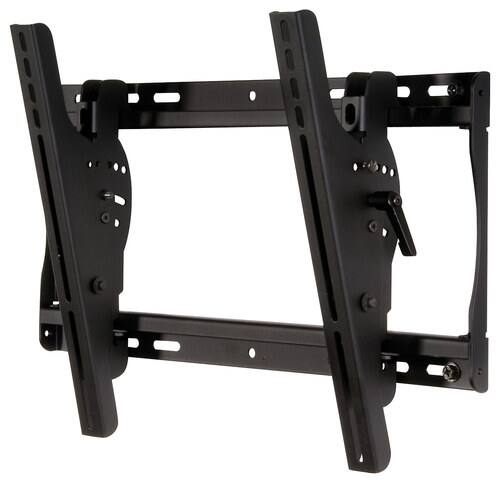 Peerless-AV - SmartMount Tilt Display TV Wall Mount For Most 32" - 50" Flat Panel DisplaysTVs - Semi-gloss Black Black
