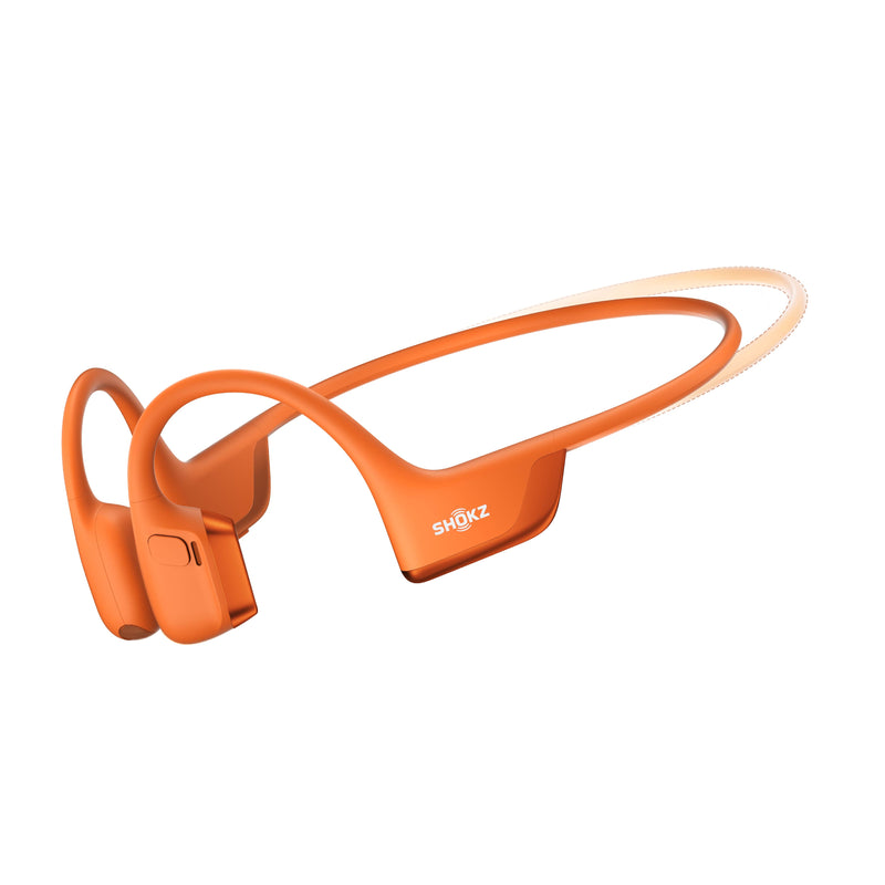 Shokz - OpenRun Pro 2 Mini Wireless Bone Conduction Open-Ear Bluetooth Sports Headphones - Orange
