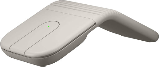 Logitech - Mobi Fold Ultra-Portable Travel Bluetooth Mouse with Touch Scroll and Quiet Clicks - Wireless - Sand
