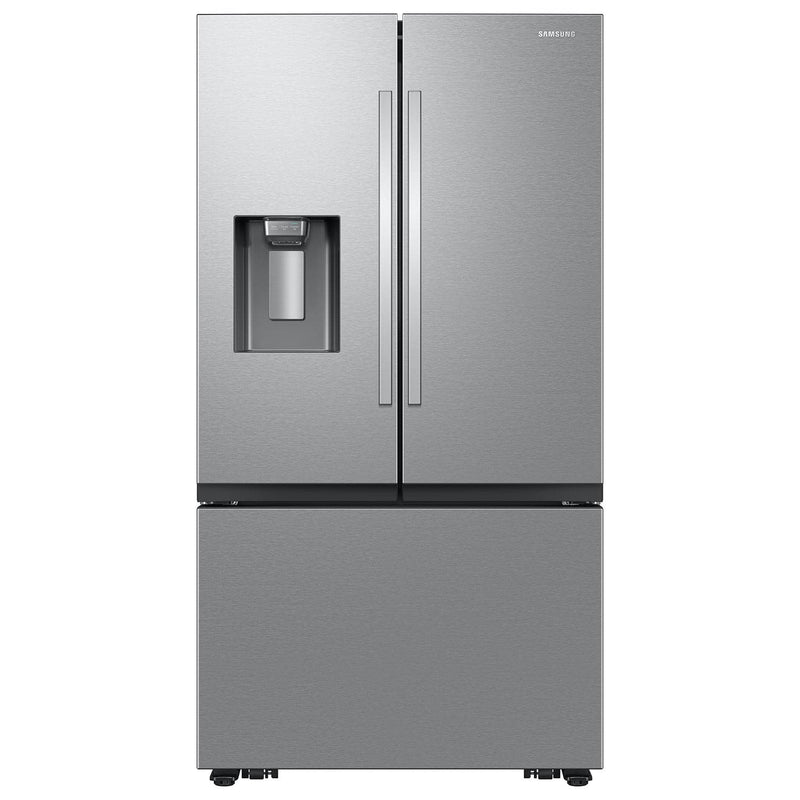 Samsung - Bespoke AI 31 cu. ft. Mega Capacity 3-Door French Door Refrigerator with External Water  Ice Dispenser - Stainless Steel