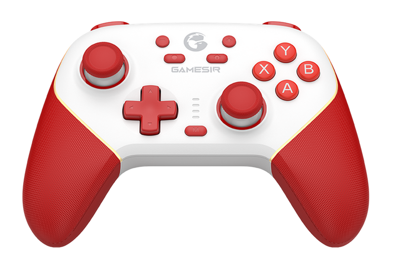 GameSir - Super Nova Wireless Gaming Controller Nintendo Switch  Switch 2/PC/iOS/Android Hall Effect Stick/Trigger Charging Dock - Red/White