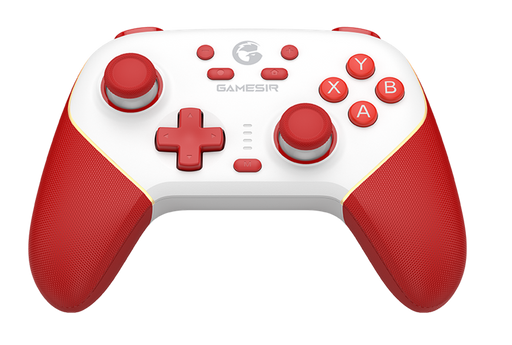 GameSir - Super Nova Wireless Gaming Controller Nintendo Switch  Switch 2/PC/iOS/Android Hall Effect Stick/Trigger Charging Dock - Red/White
