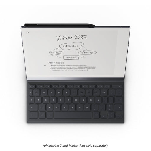 reMarkable - 2 - Type Folio keyboard for your 10.3'' paper tablet - Ink Black - Black Ink