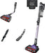 Shark - Stratos MultiFLEX Cordless Stick Vacuum with Clean Sense IQ and Odor Neutralizer DuoClean Powerfins HairPro - Ash Purple