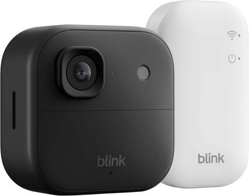 Blink - Outdoor 2K+ Wireless Smart Security Camera 2K video Two-way audio w/ noise cancellation Smart detection - 1CAM - Black