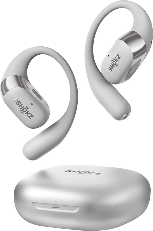 Shokz - OpenFit 2+ Open-Ear True Wireless Bluetooth Earbuds - Gray