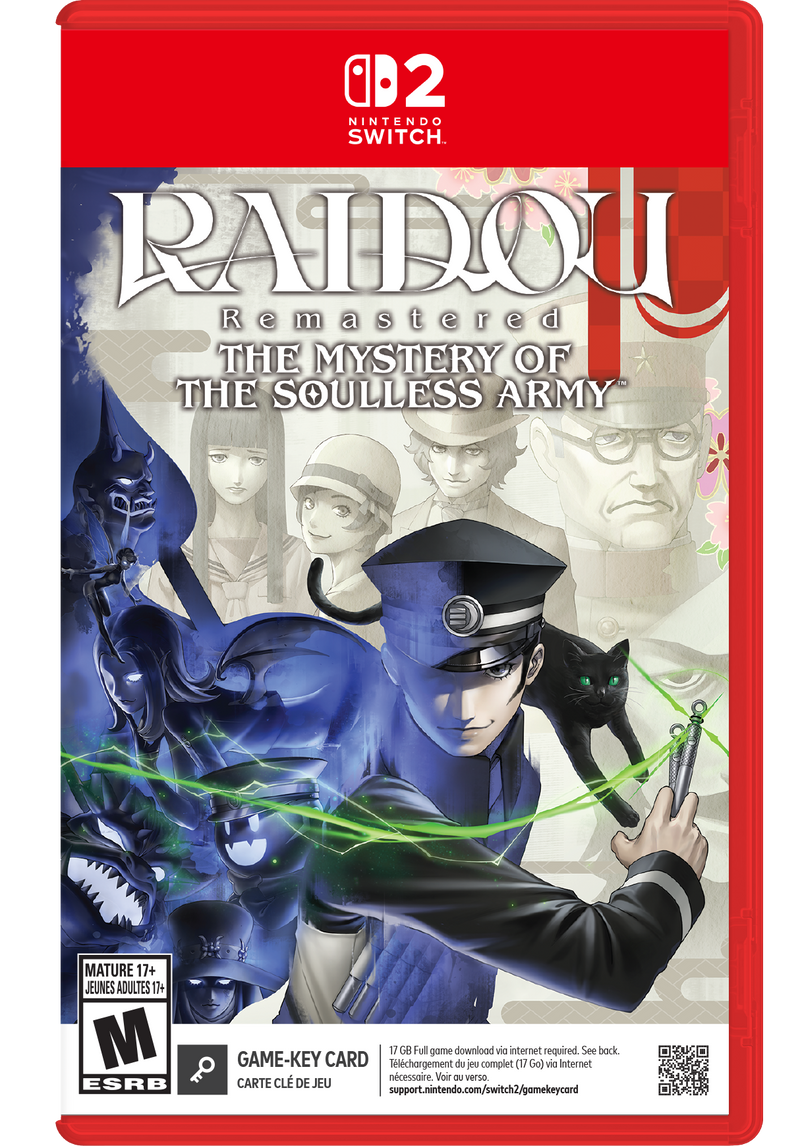 RAIDOU Remastered The Mystery of the Soulless Army - Nintendo Switch 2