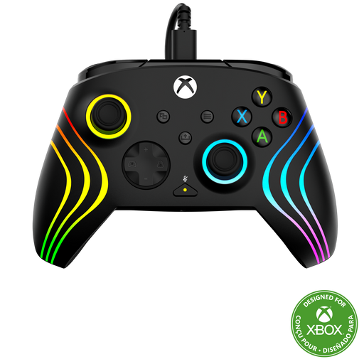 Turtle Beach - Afterglow Wave Wired RGB Gaming Controller for Xbox Series XS Xbox One  Windows 10/11 PC - Black
