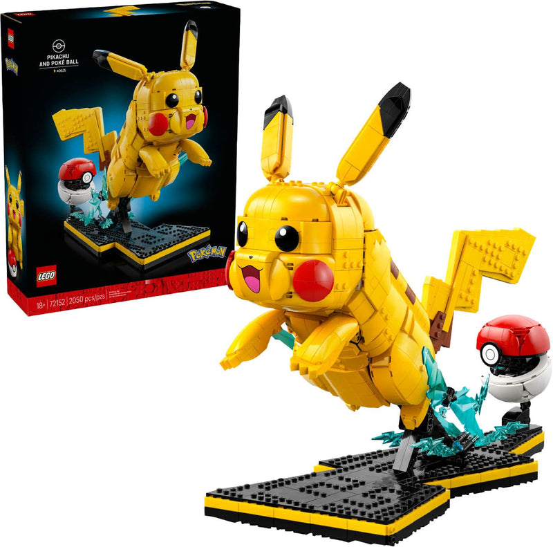 LEGO - Pokmon Pikachu and Pok Ball 72152