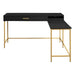 OSP Home Furnishings - Modern Life Desk in - Black