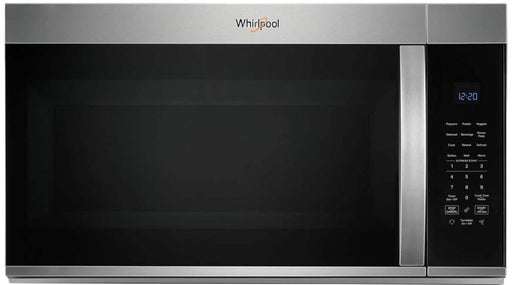 Whirlpool - 1.9 Cu. Ft. Over-the-Range Microwave with Sensor Cooking and Non-Stick Interior - Stainless Steel