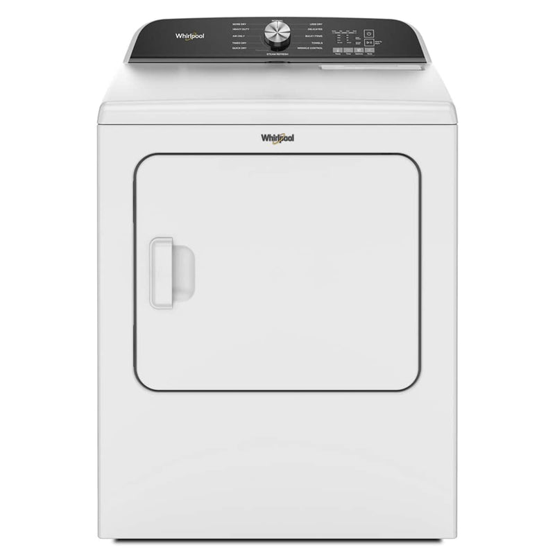 7.0 Cu. Ft. Whirlpool Top Load Electric Dryer with Moisture Sensor - White