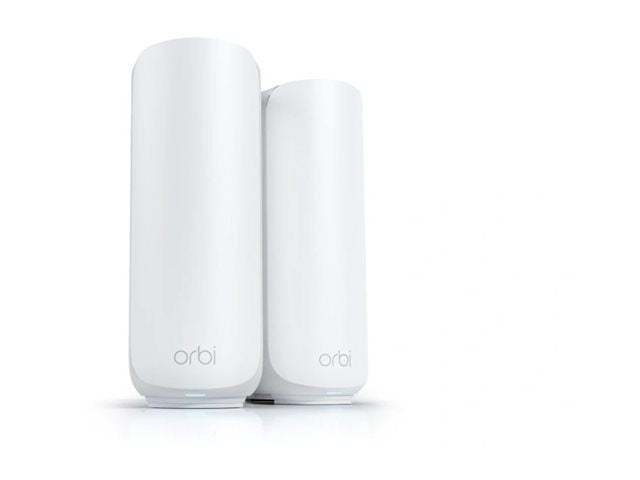 NETGEAR - Orbi 370 Series BE5000 Dual-Band Mesh Wi-Fi 7 System (2-pack) - White