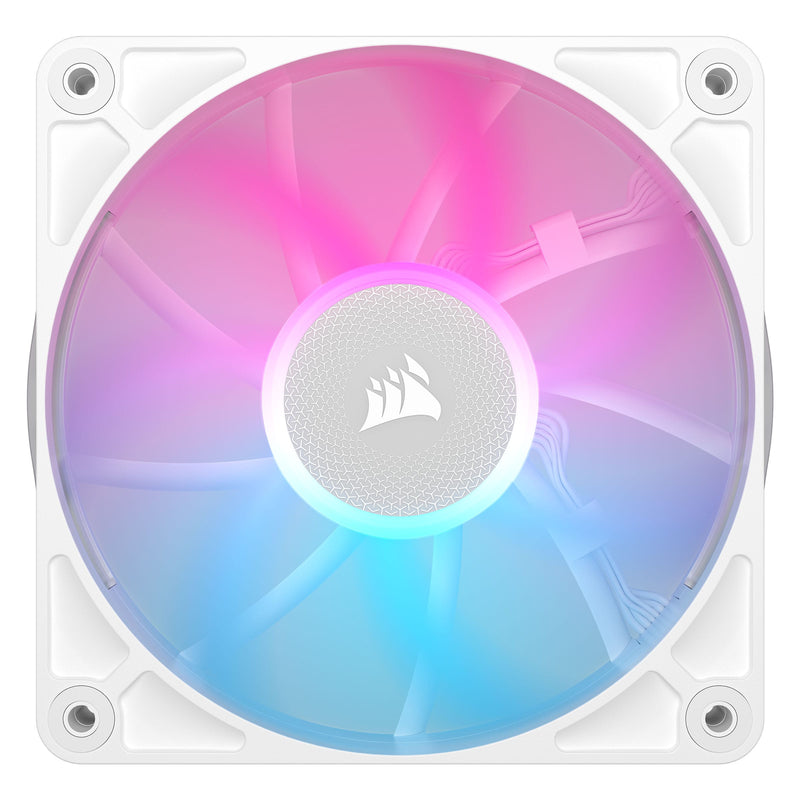 CORSAIR - iCUE LINK RX120 RGB 120mm PWM Computer Case Fan Expansion Fan - White