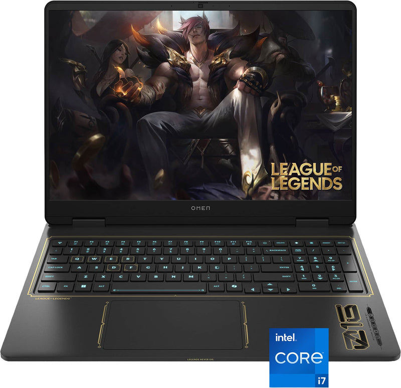 HP OMEN - League of Legends Limited Edition 16" 2K Gaming Laptop - Intel Core i7 - 32GB Memory - NVIDIA GeForce RTX 5060 - 1TB SSD - Shadow Black