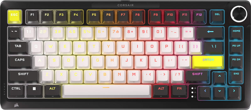 CORSAIR - MAKR PRO 75 Hall Effect DIY keyboard - full aluminum build gasket mounting and 8kHz polling - Black
