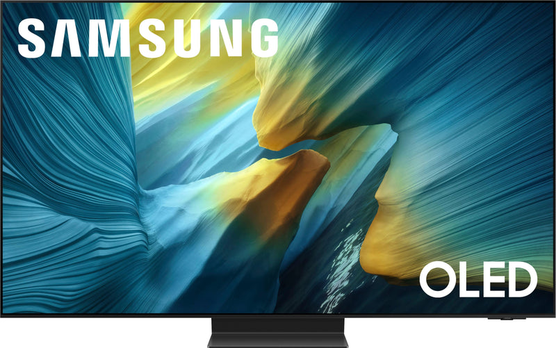 Samsung - 55 Class S95F Series OLED 4K UHD SamsungVision AI Smart Tizen TV (2025)
