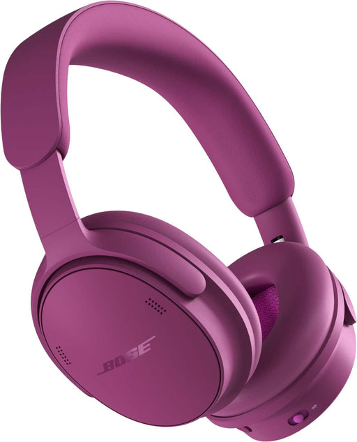 Bose - QuietComfort Headphones (2nd Gen) - Wireless Over Ear Active Noise Cancelling Immersive Audio USB-C Charging - Rosewood Mauve