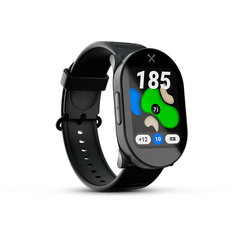 Blue Tees - Playmaker+ GPS Golf Watch with AMOLED Touchscreen Shot Tracking  Real-Time Distance  Weather - Black - (2025)