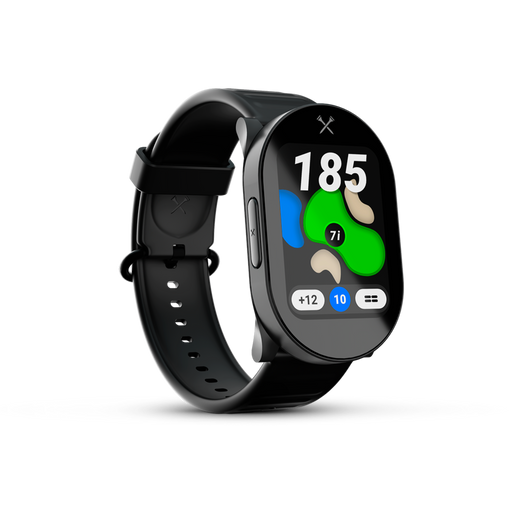 Blue Tees - Playmaker+ GPS Golf Watch with AMOLED Touchscreen Shot Tracking  Real-Time Distance  Weather - Black - (2025)