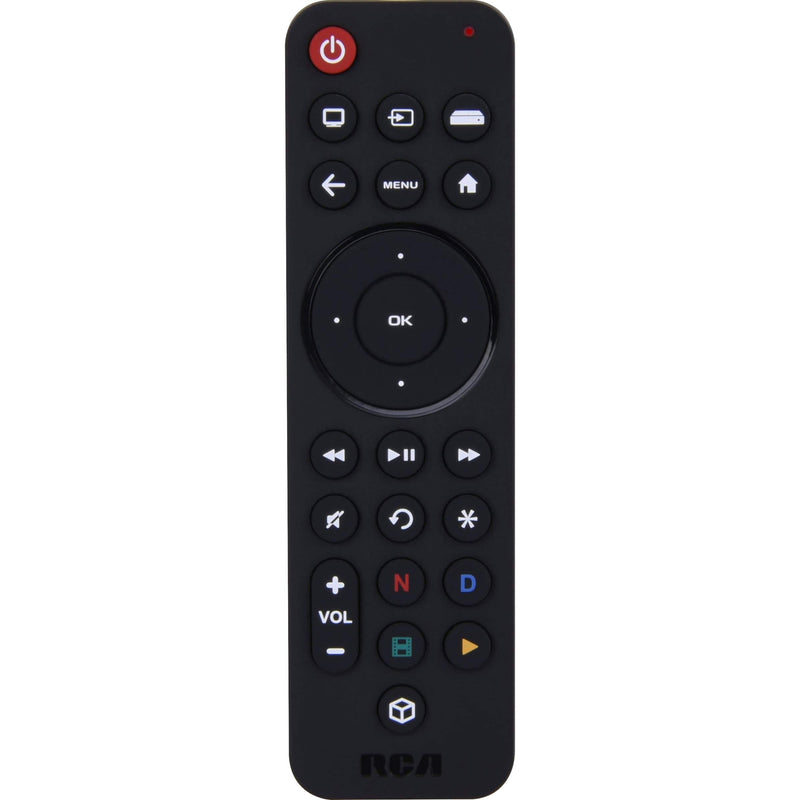RCA - Rechargeable 3-Device Universal Remote - Black