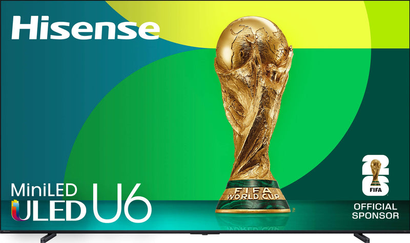 Hisense - 100" Class U6 Series MiniLED QLED UHD 4K HDR Smart Fire TV (2026)