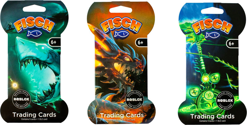 Gamers Redemption - Roblox Fisch Trading Card Booster Pack - Styles May Vary