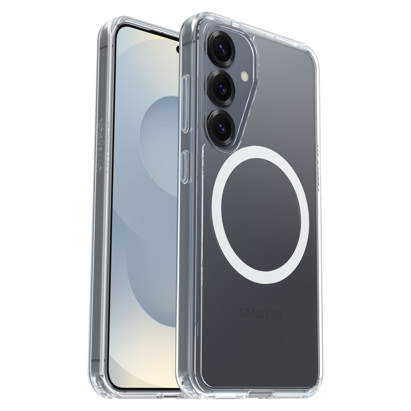 OtterBox - Symmetry Series Hard Shell with Magnets for Samsung Galaxy S25 - Clear