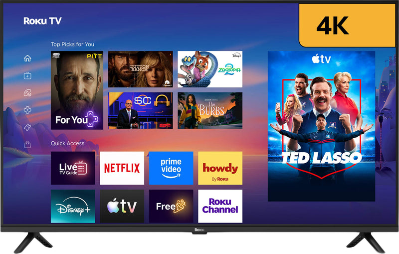Roku - 43" Class 4K LED Smart RokuTV (2026)