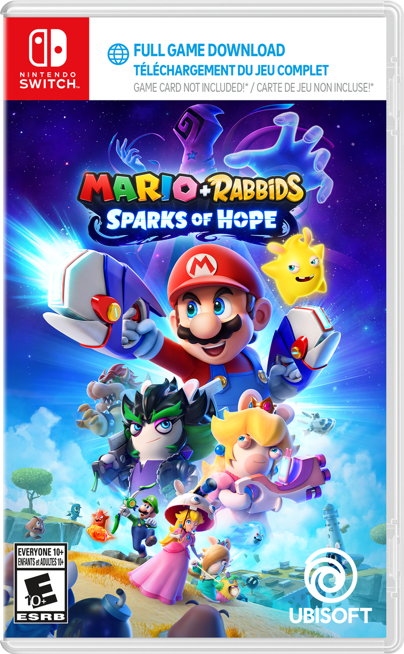 Mario + Rabbids Sparks of Hope (Code in Box) - Nintendo Switch  OLED Model Nintendo Switch Nintendo Switch Lite