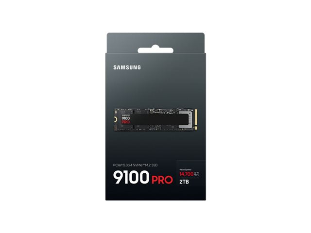 Samsung -  9100 PRO 2TB Internal SSD PCIe Gen 5x4 NVMe Speeds Up to 14700 MB/s