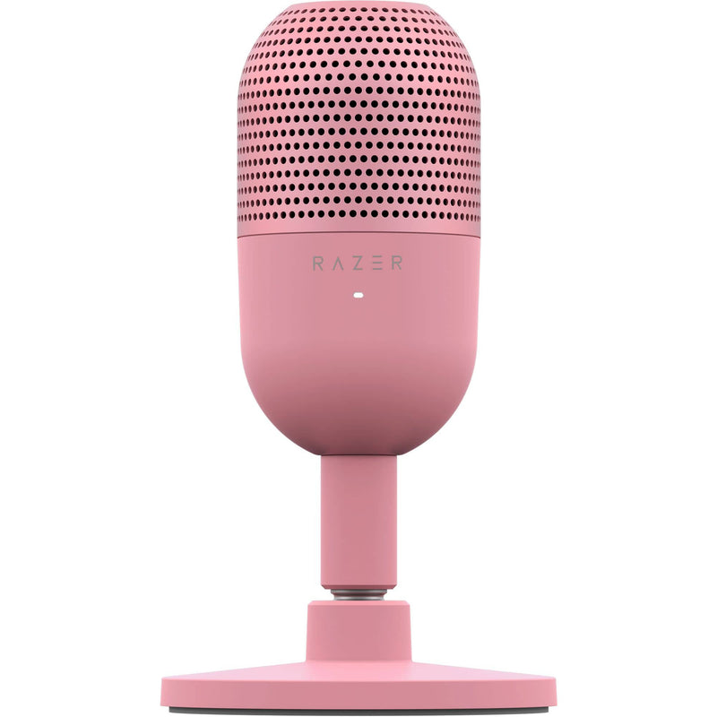 Razer - Seiren V3 Mini Wired Ultra-compact Condenser USB Microphone - Quartz