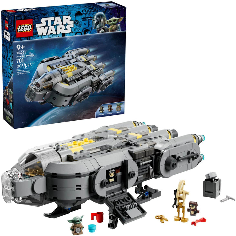 LEGO - Star Wars The Mandalorian and Grogu Anzellan Starship - 75445