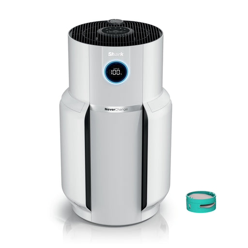 Shark - NeverChange Air Purifier MAX 5-Year Filter Life 1400 sq. Ft - White
