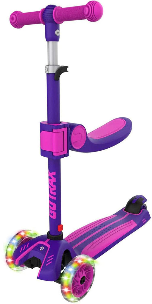 GoTrax - LS1 Pro 3-Wheel Kick Scooter - Purple