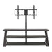 Insignia - 3-in-1 TV Stand for Most TVs Up to 70 - Charcoal Gray